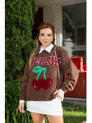 BLUSA MOUSSE CHERRIES