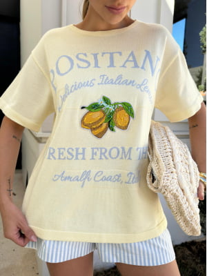 T-SHIRT MODAL POSITANO