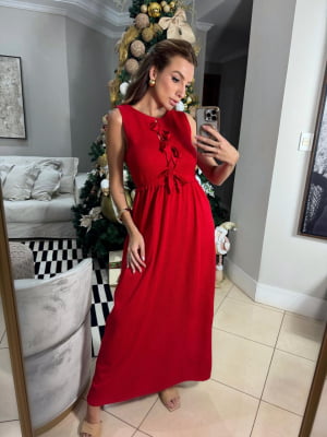 VESTIDO MODAL COM AMARRAÇÃO